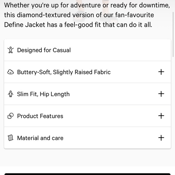 Lululemon define jacket diamond nulu - Picture 9 of 9
